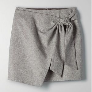 Aritzia wrap front skirt